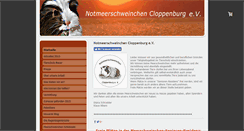 Desktop Screenshot of notmeerschweinchen-clp.de